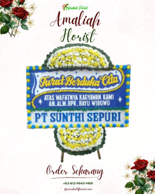 Papan Bunga Duka di Torgamba