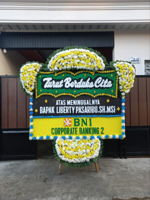 Papan Bunga Duka di Torgamba
