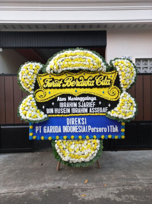 Papan Bunga Duka di Torgamba