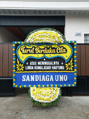 Papan Bunga Duka di Torgamba